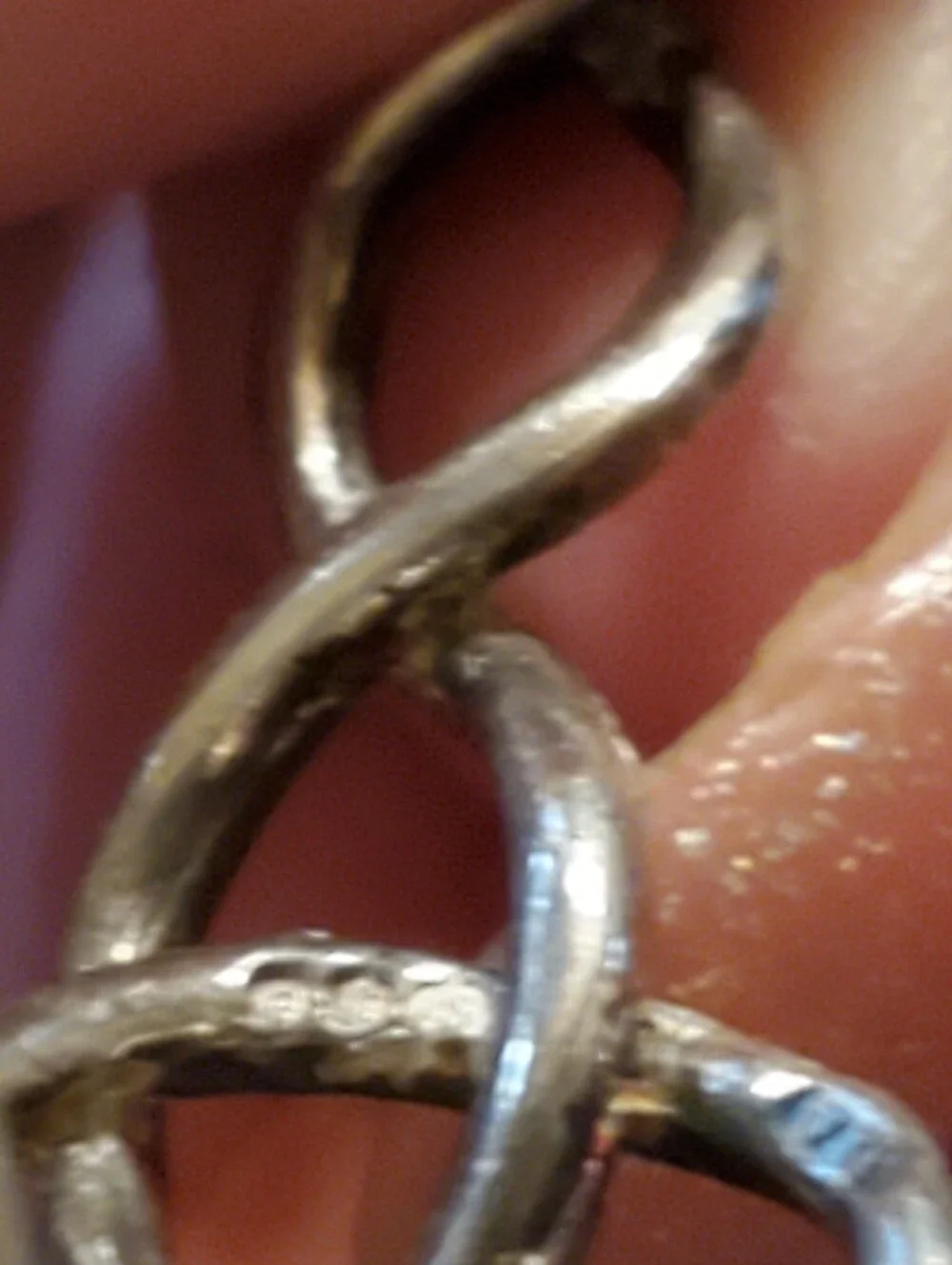 Sterling Citrine Scottish Knot Kilt Pin